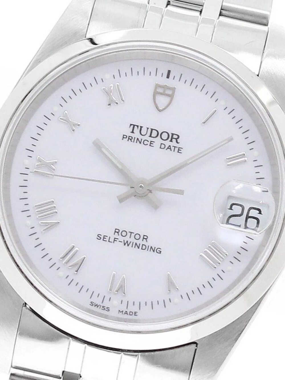 TUDOR Prince Date 72000 white Dial Automatic Boy's Watch_943001